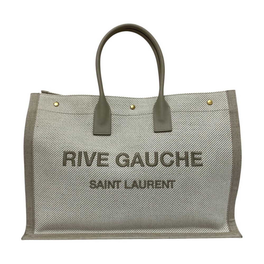 Saint Laurent Paris Rive Gauche Beige - Picture 1 of 8